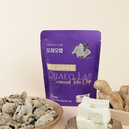 Korean Ginger Seaweed Tofu Chips