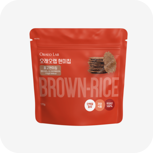 Korean Shiitake Mushroom Brown Rice Chip